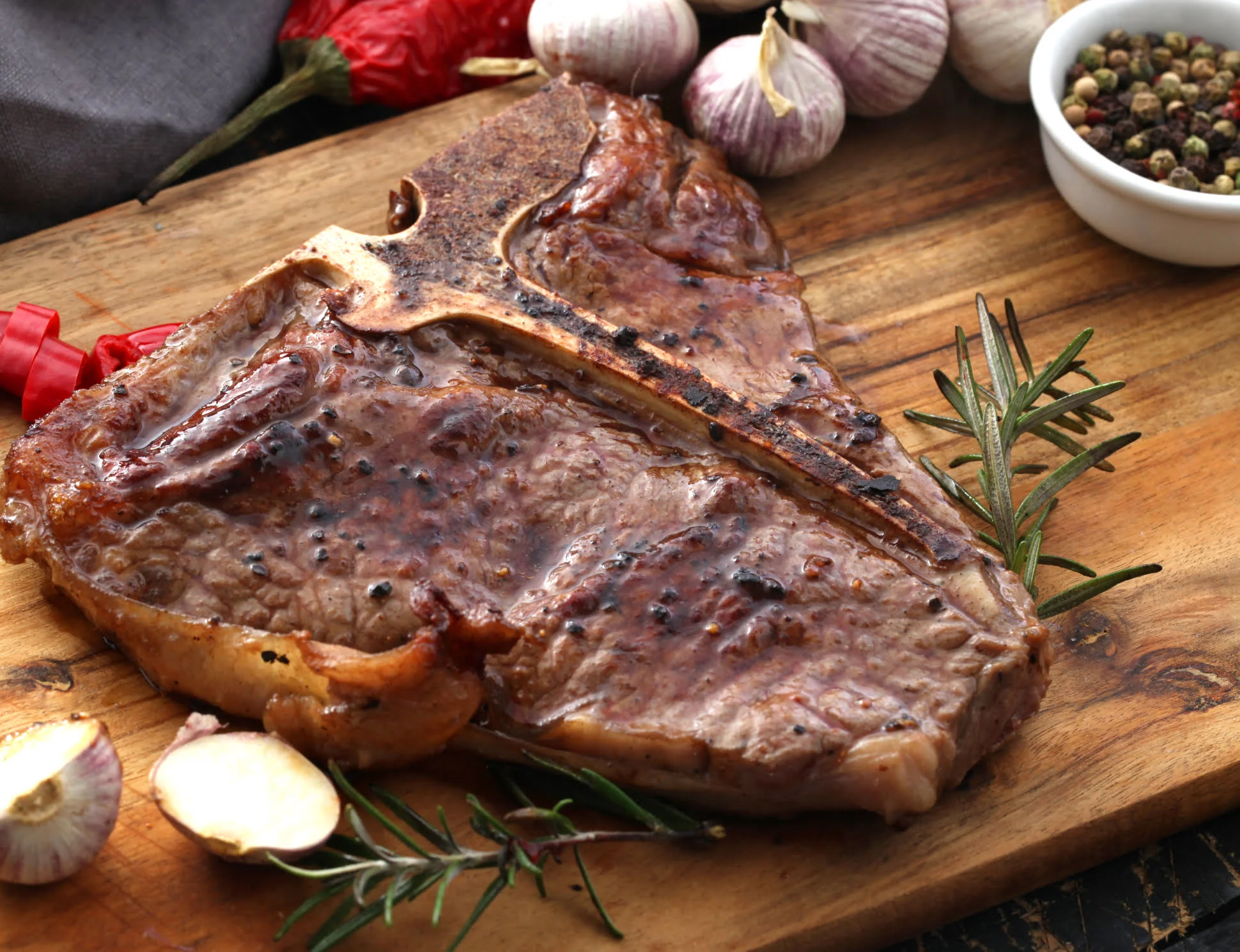 Cocinar chuletón de ternera